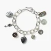 Chan Luu Bracelets^Portia Charm Bracelet Silver Mix