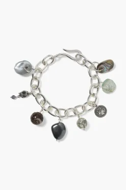 Chan Luu Bracelets^Portia Charm Bracelet Silver Mix