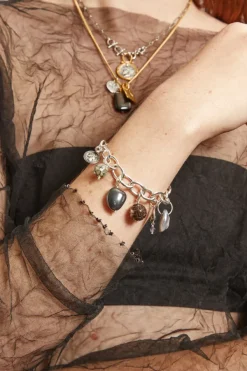 Chan Luu Bracelets^Portia Charm Bracelet Silver Mix