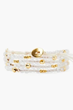 Chan Luu Bracelets^Quartz And Gold Nugget Naked Wrap Bracelet