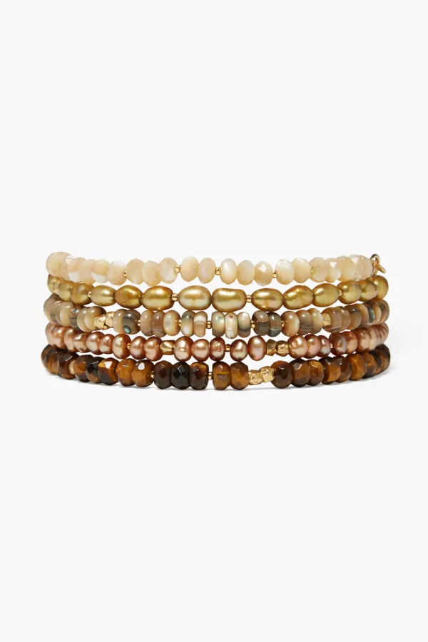 Chan Luu Bracelets^Riviera Wrap Bracelet Natural Mix