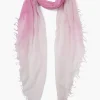 Chan Luu Scarves^Rose Pink Dip-Dyed Cashmere And Silk Scarf
