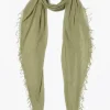 Chan Luu Scarves^Sage Cashmere And Silk Scarf