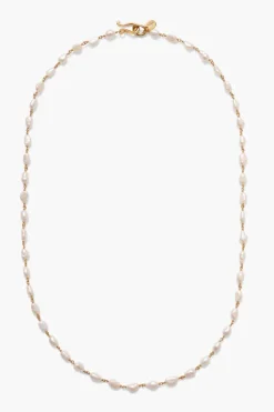 Chan Luu Necklaces^Santa Fe Necklace White Pearl