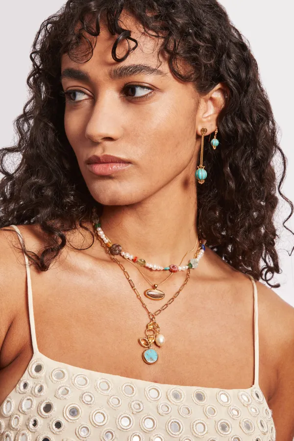 Chan Luu Necklaces^Sardinia Pendant Necklace Rhodochrosite