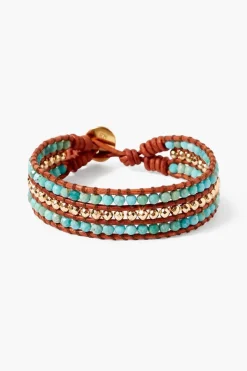Chan Luu Bracelets^Sedona Single Wrap Bracelet Turquoise