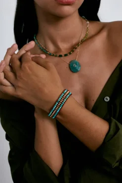 Chan Luu Bracelets^Sedona Single Wrap Bracelet Turquoise