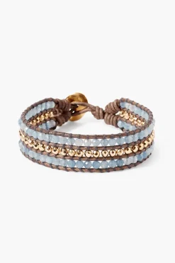 Chan Luu Bracelets^Sedona Single Wrap Bracelet Aquamarine