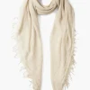 Chan Luu Scarves^Seed Pearl Metallic Cashmere And Silk Scarf