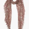Chan Luu Scarves^Sequoia Zebra Print Cashmere And Silk Scarf