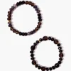 Chan Luu Bracelets^Smoky Mix Gaia Bracelet Duo