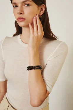 Chan Luu Bracelets^Smoky Mix Gaia Bracelet Duo