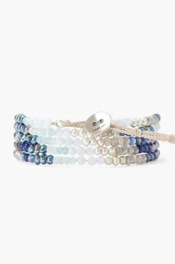 Chan Luu Bracelets^Sodalite Mix Gradient Naked Wrap Bracelet