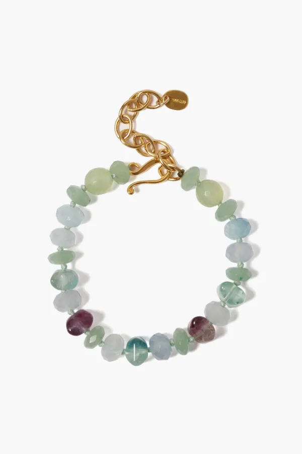 Chan Luu Bracelets^Solstice Bracelet Fluorite Mix