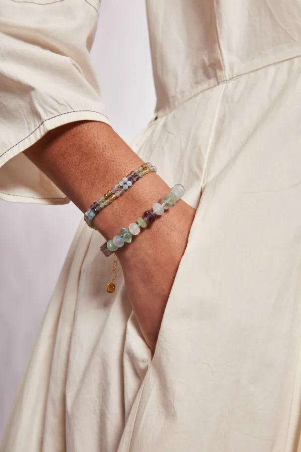 Chan Luu Bracelets^Solstice Bracelet Fluorite Mix