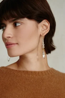 Chan Luu Earrings^Sonya Drop Earrings Crystal
