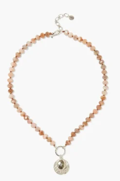 Chan Luu Necklaces^Sunstone And Silver Coin Necklace