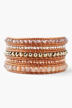 Chan Luu Bracelets^Sunstone Mix Five Wrap Bracelet