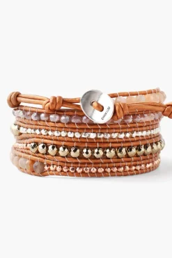Chan Luu Bracelets^Sunstone Mix Five Wrap Bracelet