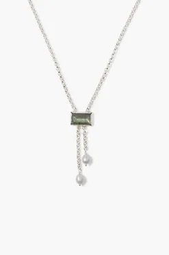 Chan Luu Necklaces^Tab Pearl Drop Necklace Labradorite