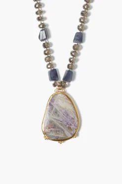 Chan Luu Necklaces^Taj Necklace Iolite Mix