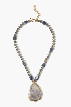 Chan Luu Necklaces^Taj Necklace Iolite Mix