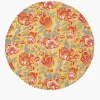 Chan Luu Placemats^Tangerine Reversible Block Print Placemat Set