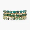 Chan Luu Bracelets^Taos Wrap Bracelet Green Mix