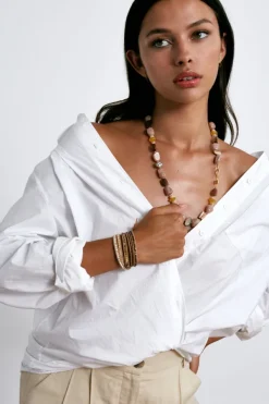 Chan Luu Bracelets^Terra Wrap Bracelet Natural Mix