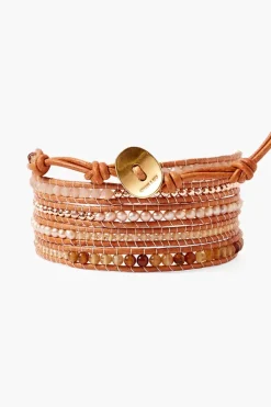 Chan Luu Bracelets^Terra Wrap Bracelet Sunstone Mix