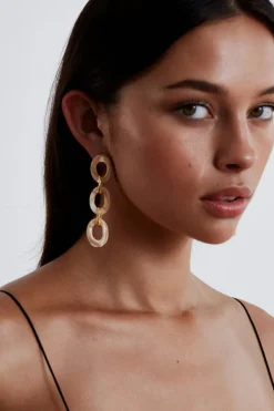 Chan Luu Earrings^Tidepool Link Earrings Natural Mop