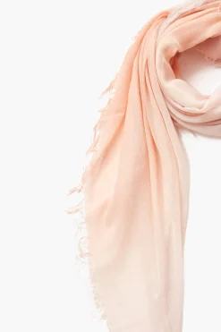 Chan Luu Scarves^Tropical Peach Dip-Dyed Cashmere And Silk Scarf