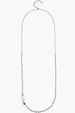 Chan Luu Necklaces^White Baroque Pearl Long Necklace