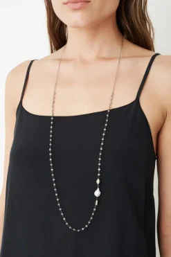 Chan Luu Necklaces^White Baroque Pearl Long Necklace