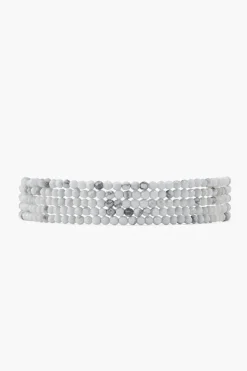 Chan Luu Bracelets^White Howlite Naked Five Wrap Bracelet