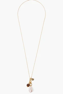 Chan Luu Necklaces^White Pearl Mix Charm Necklace