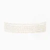 Chan Luu Bracelets^White Rice Pearl Naked Wrap Bracelet