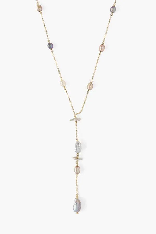 Chan Luu Necklaces^Willow Necklace Grey Mix