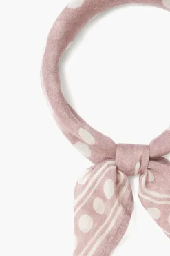 Chan Luu Bandanas^Woodrose Polka Dot Bandana