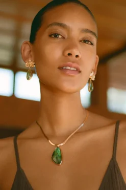 Chan Luu Necklaces^Yasmine Necklace Gold Labradorite