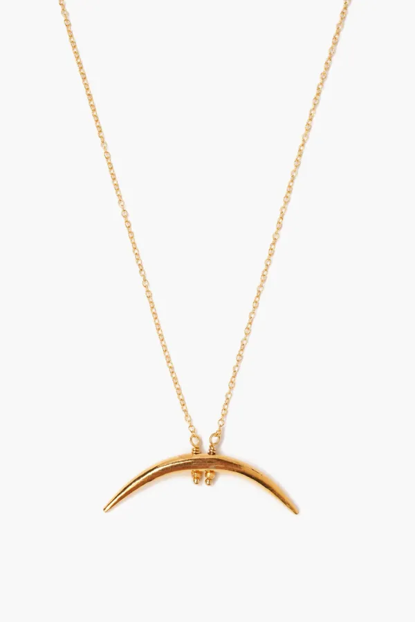 Chan Luu Necklaces^Yellow Gold Horn Necklace